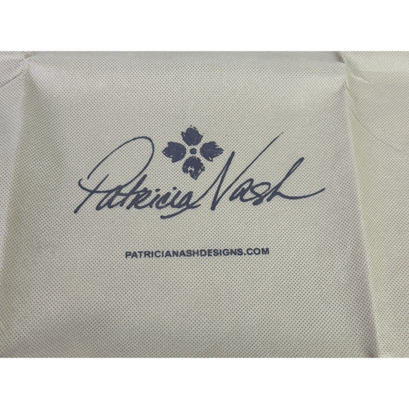 New Patricia Nash Dust Storage Drawstring Bag 23" x 23” - Camel Beige Brown - Picture 2 of 5